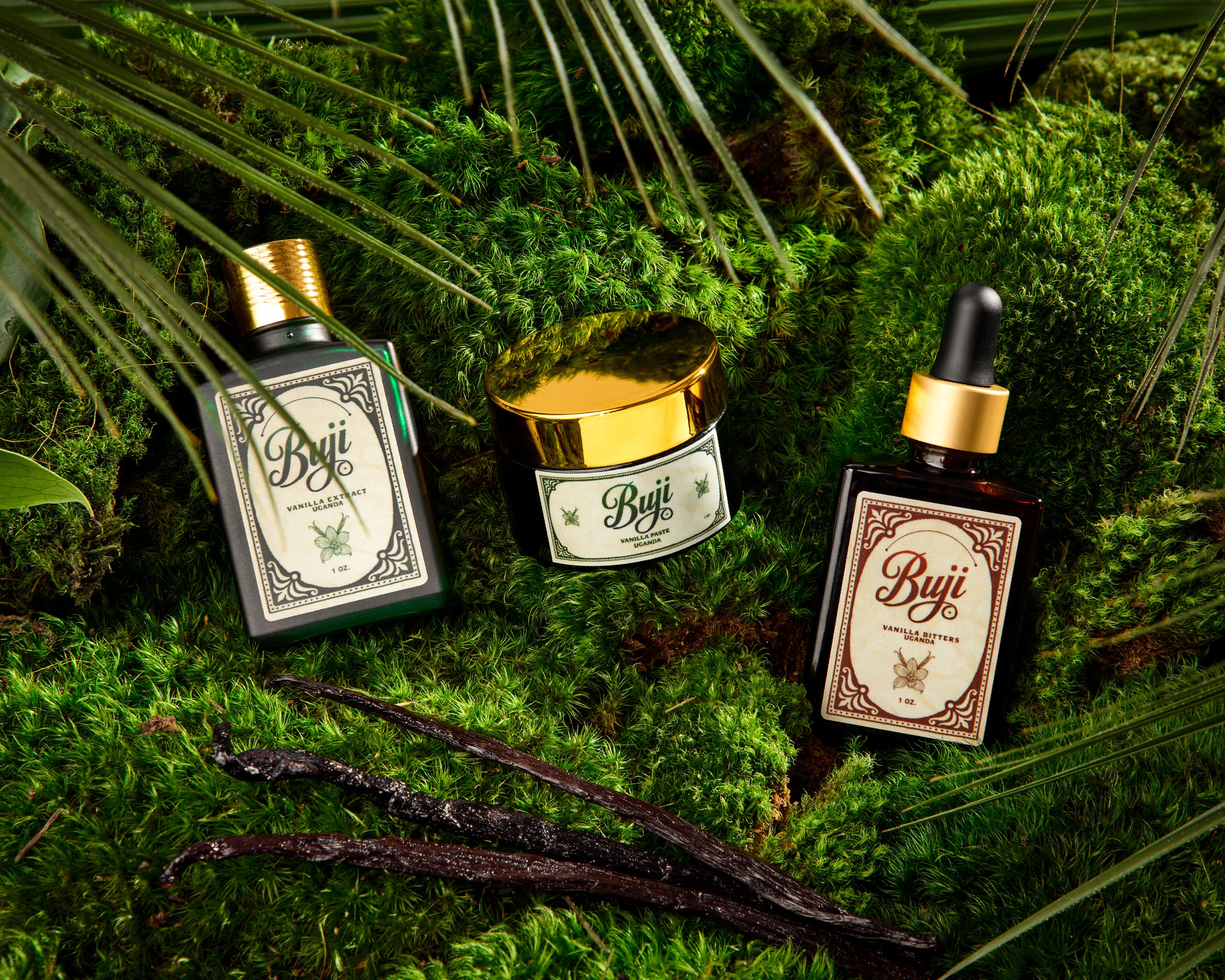 organic buji vanilla bitters syrup