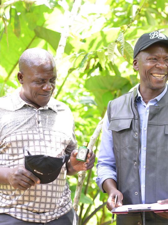 Ssefuma Eriab, Buji vanilla grower