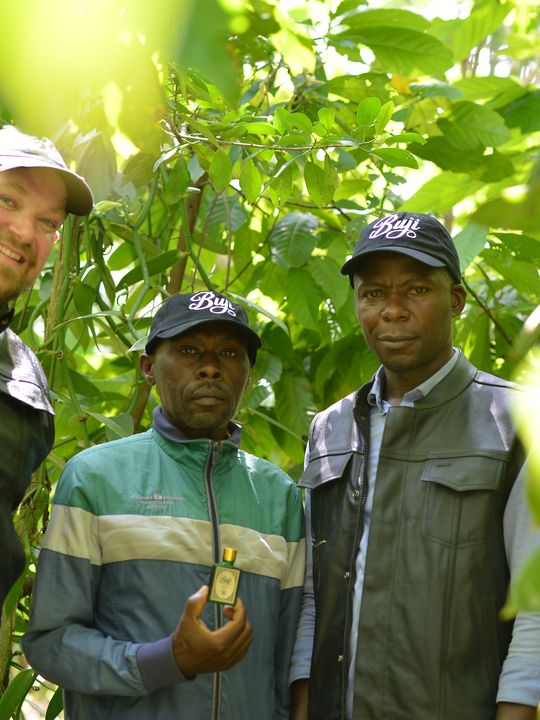 Kaggwa Musa, Buji vanilla grower
