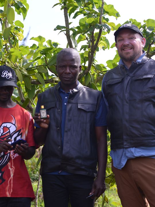 Ssekweyama Yasin, Buji vanilla grower